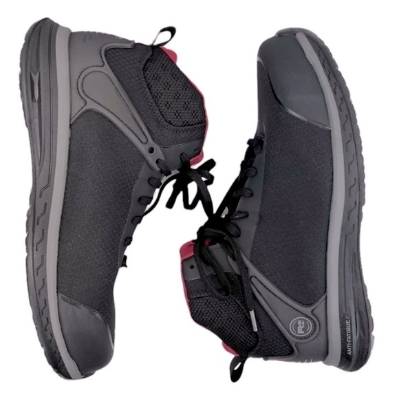 Timberland Pro Women’s Drivetrain Mid Composite Safety Toe ESD Work Boots - Picture 4 of 16